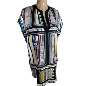 Diane Von Furstenberg DVF Joanna Silk Dress Resort Kimono Vacation Pool Summer 6
